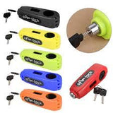 Heavy Duty Bike Brake Lock Locking System by Holding Handle Bar with Brake Lever - for All Bikes and Scooters (Multicolored)