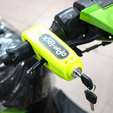 Heavy Duty Bike Brake Lock Locking System by Holding Handle Bar with Brake Lever - for All Bikes and Scooters (Multicolored)