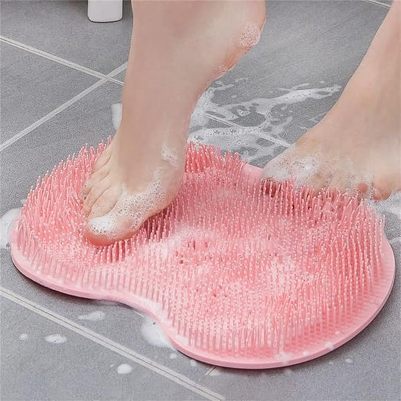 Shower Foot Scrubber Mat with Suction Cups