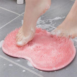 Shower Foot Scrubber Mat with Suction Cups