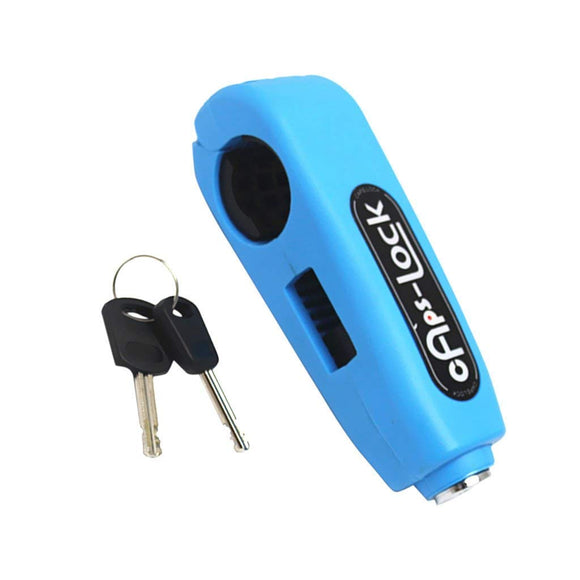 Heavy Duty Bike Brake Lock Locking System by Holding Handle Bar with Brake Lever - for All Bikes and Scooters (Multicolored)