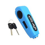 Heavy Duty Bike Brake Lock Locking System by Holding Handle Bar with Brake Lever - for All Bikes and Scooters (Multicolored)