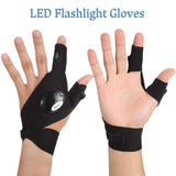 LED Flashlight Gloves for Men – Ideal Gift for Handy Work, Nighttime Adventures, and More (1 Pair)