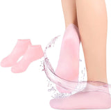 Moisturising Socks for Women Dry Cracked Feet, Women Foot Spa Pedicure Silicone Socks