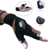 LED Flashlight Gloves for Men – Ideal Gift for Handy Work, Nighttime Adventures, and More (1 Pair)