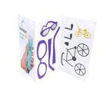 Printing Pen with Display - Includes 3D Pen, 3 Starter Colors of PLA Filament, Stencil Book + Project Guide, and Charger