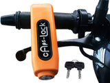 Heavy Duty Bike Brake Lock Locking System by Holding Handle Bar with Brake Lever - for All Bikes and Scooters (Multicolored)