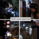 LED Flashlight Gloves for Men – Ideal Gift for Handy Work, Nighttime Adventures, and More (1 Pair)