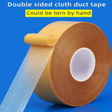 Double Sided Carpet Tape With Multifunctional Fabric Heavy Duty Tape for Carpets Rugs and Clothing And Non Slip Waterproof High Adhesive Strength Mesh Tape(3 CM, 20M)