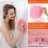 Shower Foot Scrubber Mat with Suction Cups
