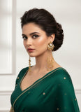 Kashmiri Earrings in Golden Color with Drop Dangle Earrings for Women & Girls Alloy Drops & Danglers