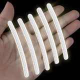 Reflective Wheel Rim Waning Safety Sticker for Car, Bike 15 mm x 0.3 m Reflective Tape  (Pack of 20)