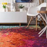 MultiColor Pattern Colourful Carpet