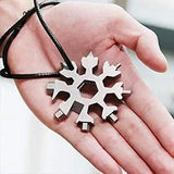 Snowflake 18 in 1 Multi-Tool Key Chain