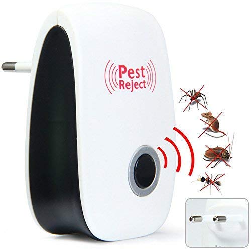 Ultrasonic Pest Repellent - Home Pest Control Device Spider Lizard Mice Repellent Indoor for Mosquito, Ant, Flea, Rats, Cockroaches, Rodent, Insect