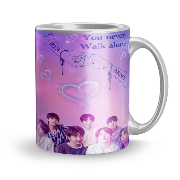 Bangtan Boys Ceramic Coffee Mug | Microwave Safe