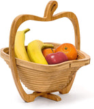 Wooden Foldable Fruit Basket